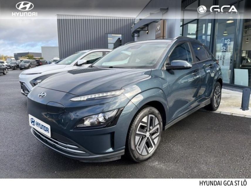 50000 : Hyundai Saint-Lô - GCA - HYUNDAI Kona - Kona - Teal Métal - Traction - Electrique