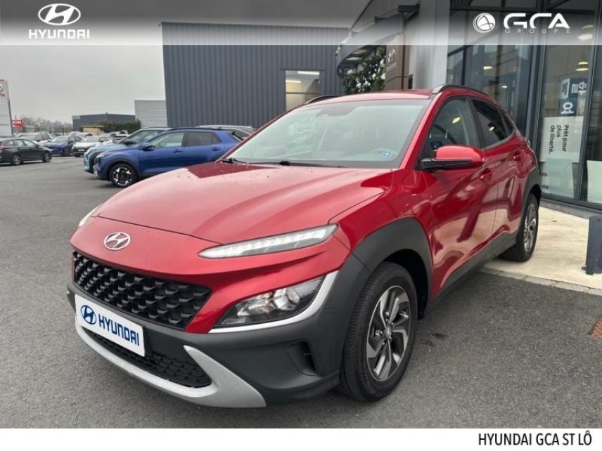 50000 : Hyundai Saint-Lô - GCA - HYUNDAI Kona - Kona - Pulse Red Métal - Traction - Hybride : Essence/Electrique