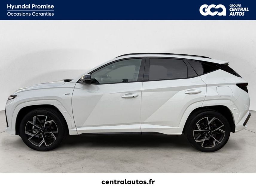 69190 : Hyundai Lyon Sud - Groupe Central Autos - HYUNDAI TUCSON N Line Creative - TUCSON IV - Blanc - Boîte automatique - Essence / Courant électrique