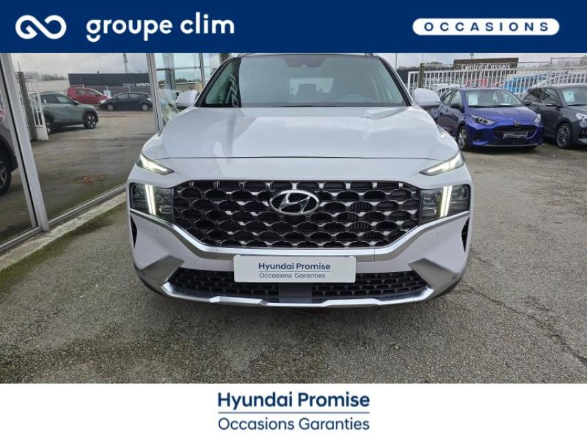 87280 : Hyundai Limoges - Motors Cars - HYUNDAI Santa Fe - Santa Fe - Glacier White Métal - Transmission intégrale - Hybride rechargeable : Essence/Electrique