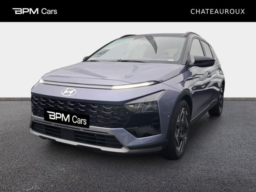 92130 : Hyundai ISSY-LES-MOULINEAUX - BPM Cars - HYUNDAI Bayon - Bayon - Meta Blue Métal/Toit+rétros Black - Traction - Essence