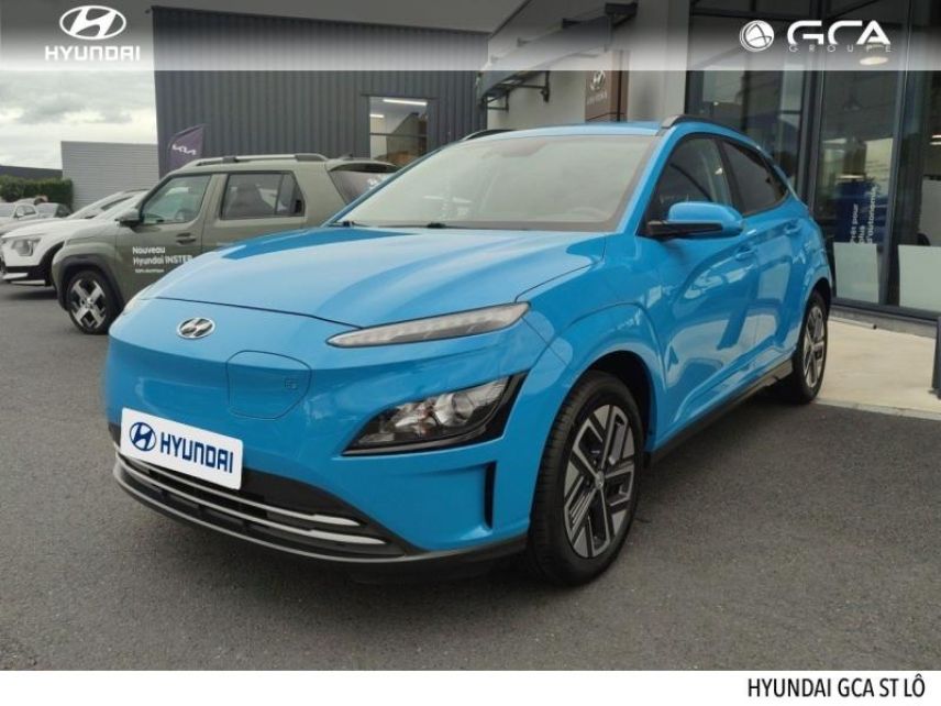 50000 : Hyundai Saint-Lô - GCA - HYUNDAI Kona - Kona - Bleu - Traction - Electrique