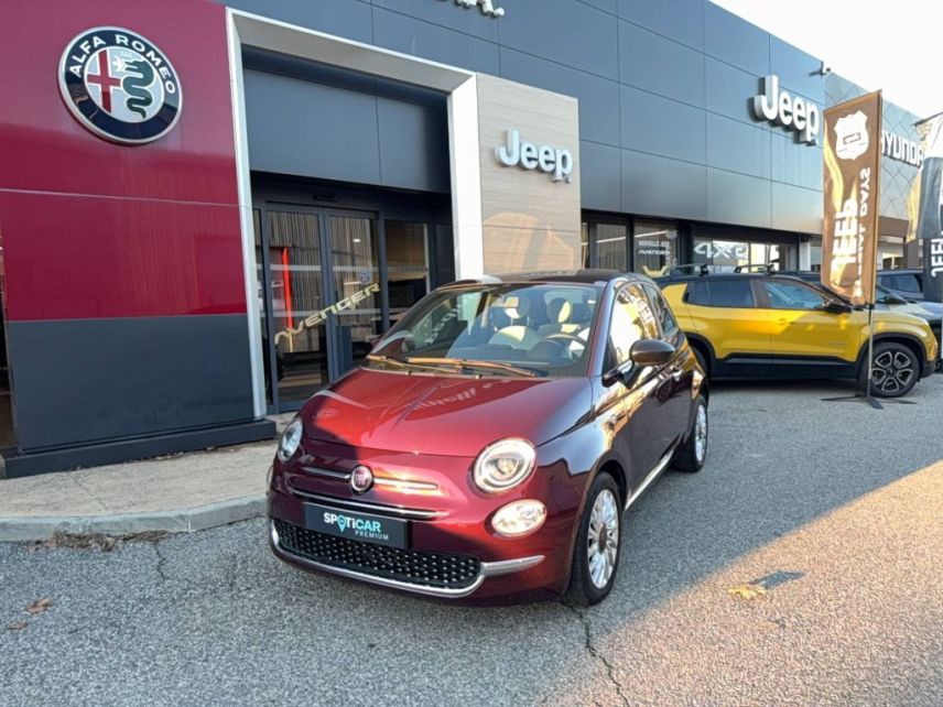 04100 : Hyundai Manosque - Pedinielli - FIAT 500 SERIE 9 EURO 6D-FULL Dolcevita - 500 II - NOIR - Boîte manuelle - Essence sans plomb
