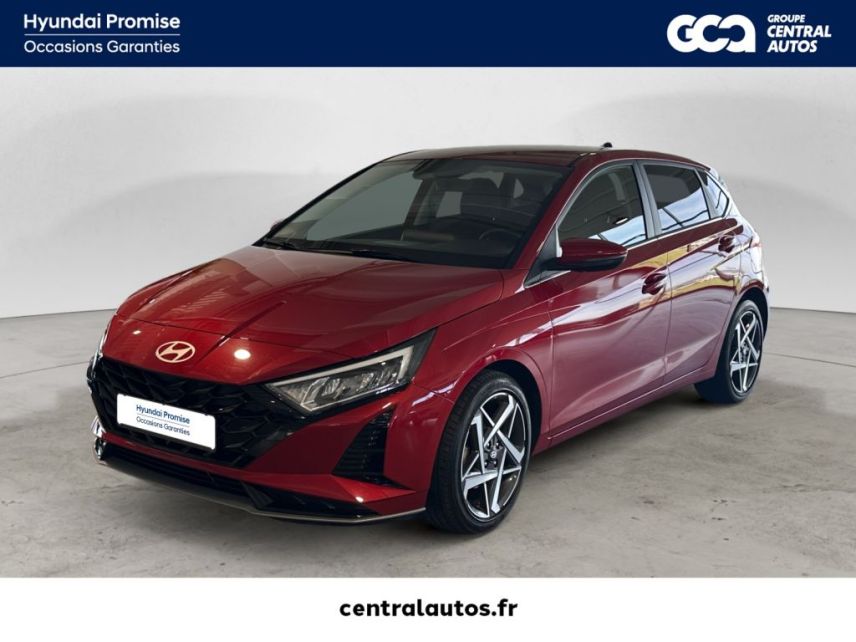69190 : Hyundai Lyon Sud - Groupe Central Autos - HYUNDAI i20 Creative - i20 III - Rouge - Automate sequentiel - Essence sans plomb