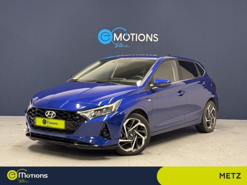 57685 : Hyundai Metz - Theobald Automobiles - HYUNDAI i20 - i20 - Intense Blue Métal - Traction - Essence/Micro-Hybride