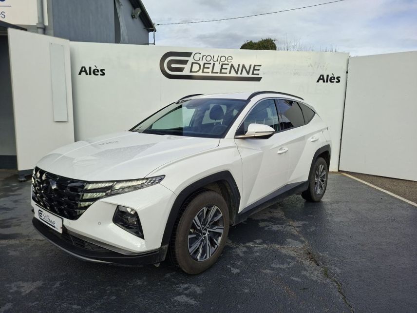 30100 : Hyundai Alès - Auto Hall - HYUNDAI TUCSON Creative - TUCSON IV - Blanc - Boîte automatique - Essence / Courant électrique