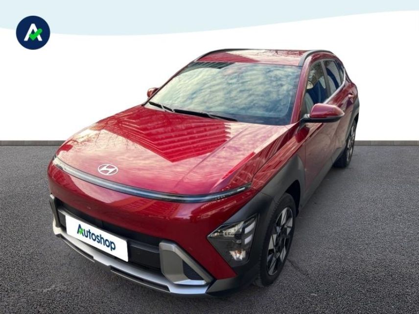 75013 : Hyundai Paris 13 - BPM Cars - HYUNDAI Kona - Kona - Ultimate Red métallisé - Traction - Hybride : Essence/Electrique