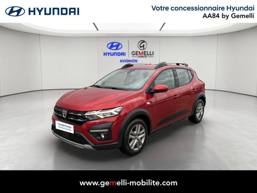 84130 : Hyundai Avignon - Actions Automobiles 84 - DACIA SANDERO Stepway Confort - SANDERO III - Rouge - Boîte manuelle - Essence sans plomb