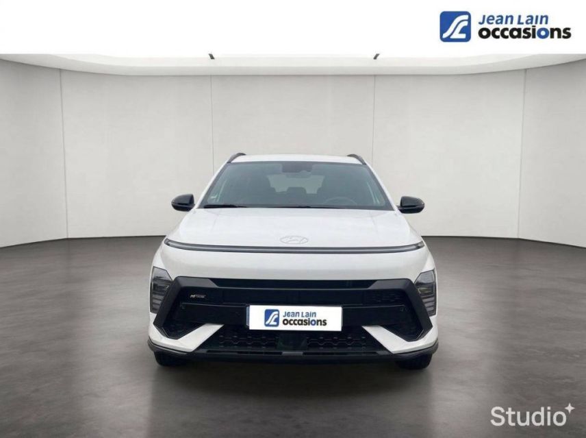 73200 : Hyundai Albertville - Jean Lain Mobilités - HYUNDAI KONA N Line Executive - KONA II - Blanc - Automate sequentiel - Essence / Courant électrique
