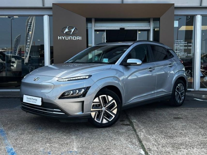 72100 : Hyundai Le Mans - GCH LE MANS - HYUNDAI Kona - Kona - Shimmering Silver Métal - Traction - Electrique