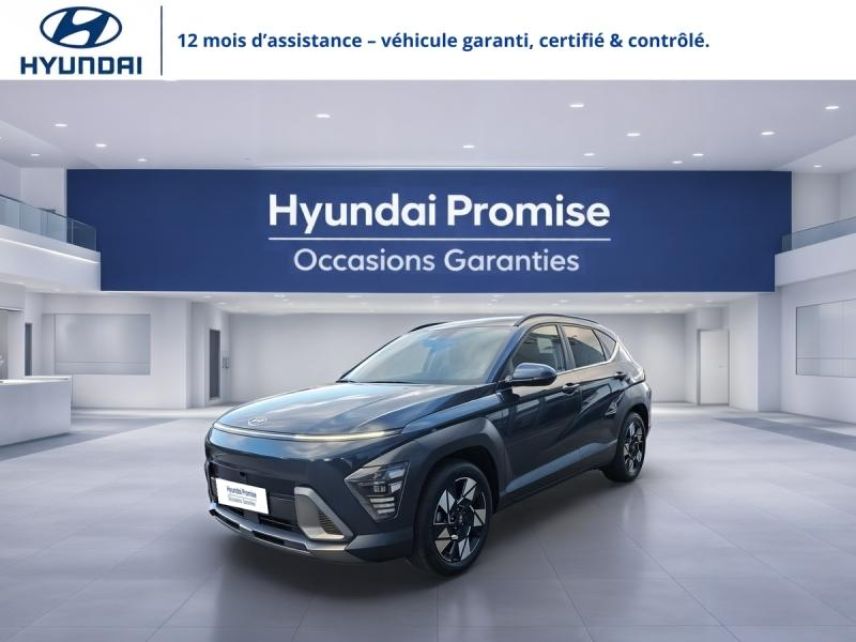56000 : Hyundai Vannes - Park Lann Automobiles - HYUNDAI Kona - Kona - Denim Blue perlé métallisé - Traction - Hybride : Essence/Electrique