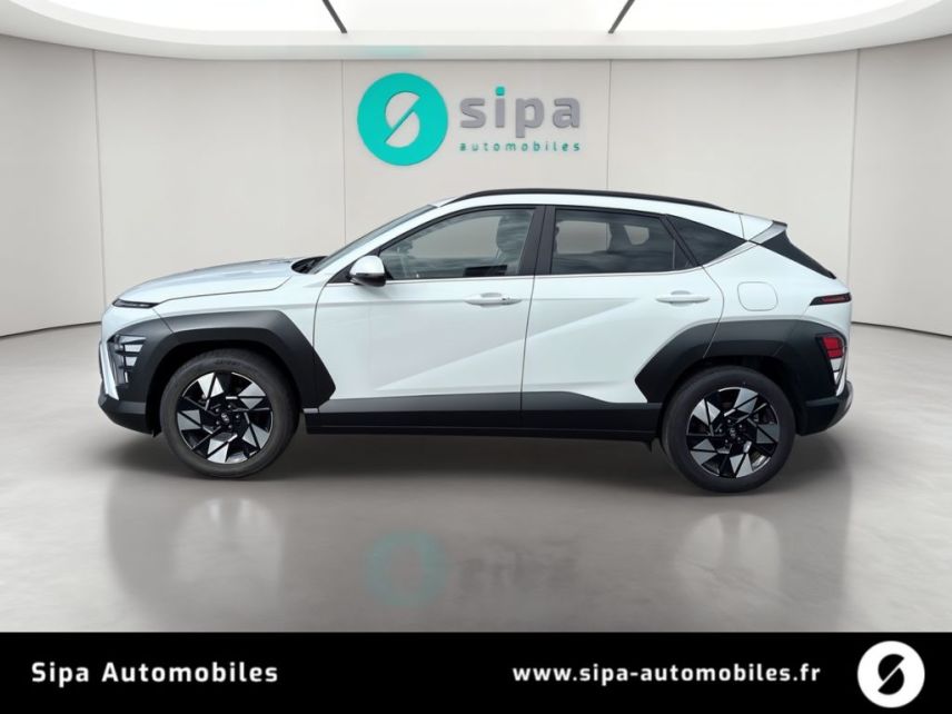 33140 : Hyundai Bordeaux Sud Villenave d'Ornon - Sipa Automobiles - HYUNDAI KONA Creative - KONA II - Blanc - Automate sequentiel - Essence / Courant électrique