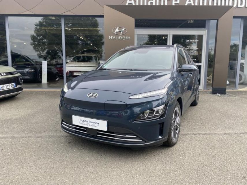 28600 : Hyundai Chartres - Alliance Automobile - HYUNDAI Kona - Kona - Dark Knight Métal - Traction - Electrique