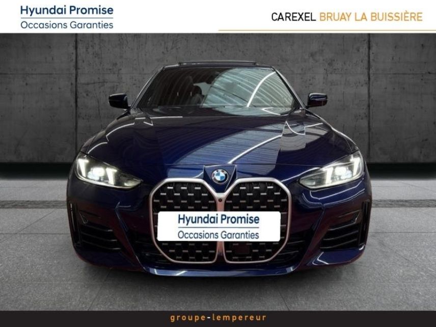 62700 : Hyundai Bruay-La-Buissière - Groupe Lempereur - BMW Série 4 Gran Coupé - Série 4 Gran Coupé - Bmw individual tansanitblau metallise - Transmission intégrale - Diesel/Micro-Hybride