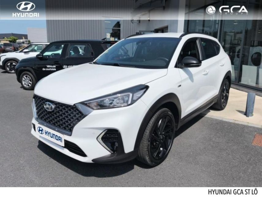 50000 : Hyundai Saint-Lô - GCA - HYUNDAI Tucson - Tucson - Blanc - Traction - Diesel/Micro-Hybride