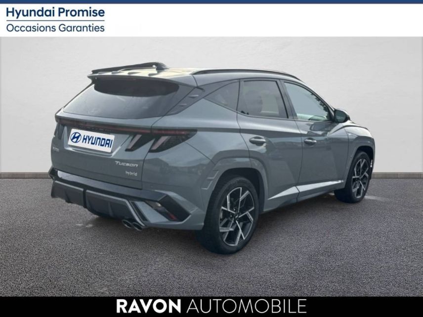 42100 : Hyundai Saint-Etienne - Ravon Automobile - HYUNDAI TUCSON N Line Creative - TUCSON IV - GRIS CLAIR - Boîte automatique - Essence / Courant électrique