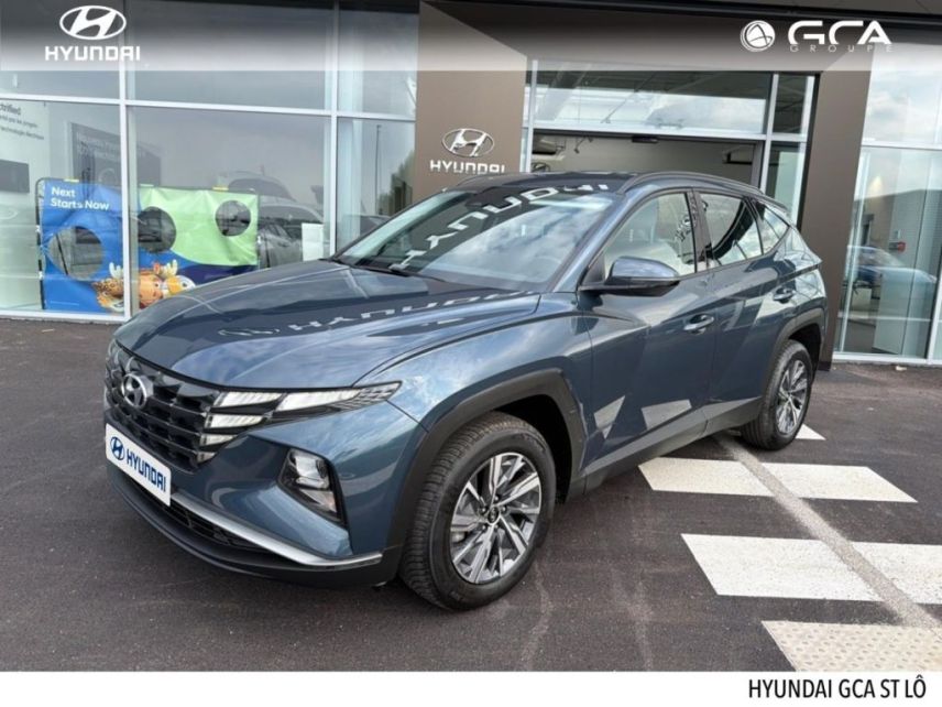 50000 : Hyundai Saint-Lô - GCA - HYUNDAI Tucson - Tucson - Teal Blue Métal - Traction - Hybride : Essence/Electrique