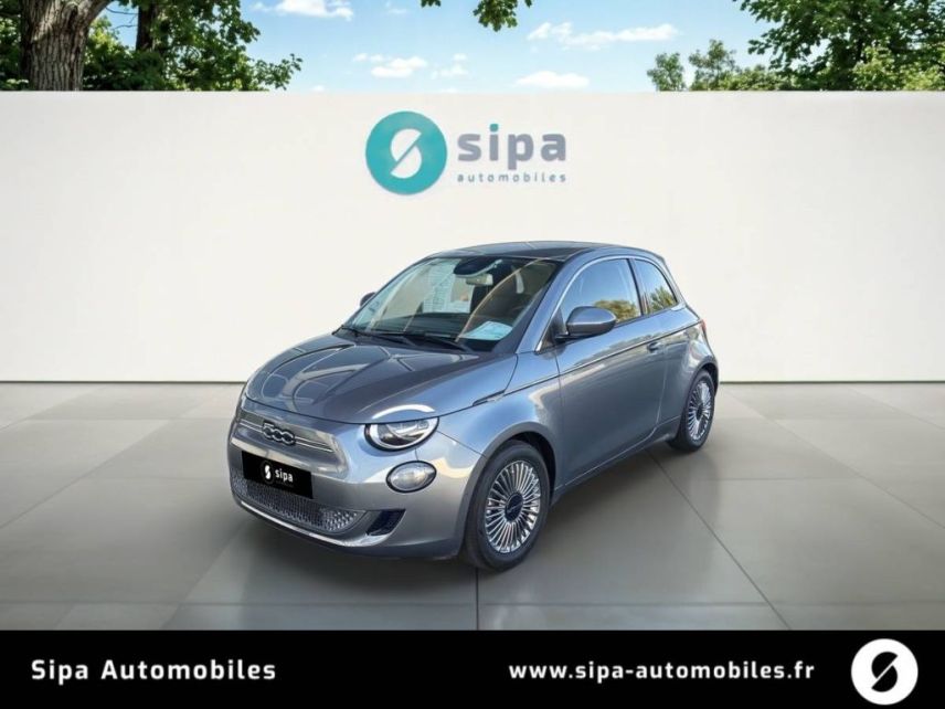 31200 : Hyundai TOULOUSE NORD - AUTO NORD - FIAT 500e BERLINE Nouvelle 500 - 500 III ELECTRIQUE - GRIS - Automate à fonct. Continu - Courant électrique