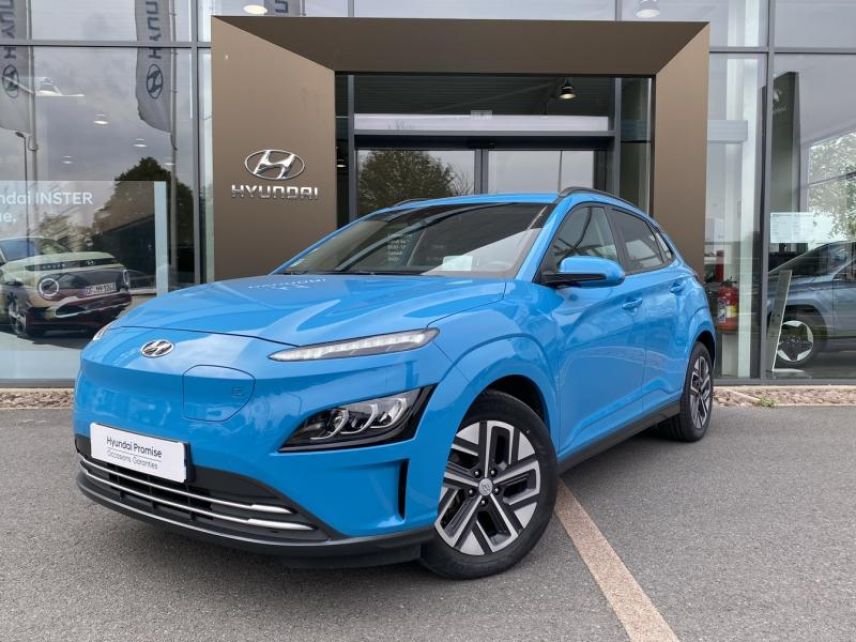 59640 : Hyundai Dunkerque - Europ'Auto - HYUNDAI Kona - Kona - Bleu - Traction - Electrique