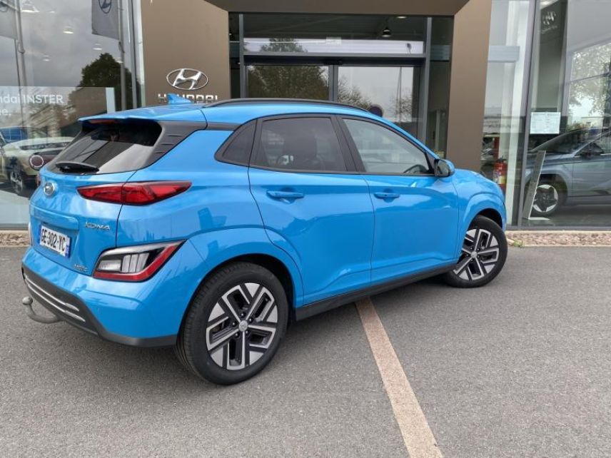 59640 : Hyundai Dunkerque - Europ'Auto - HYUNDAI Kona - Kona - Bleu - Traction - Electrique