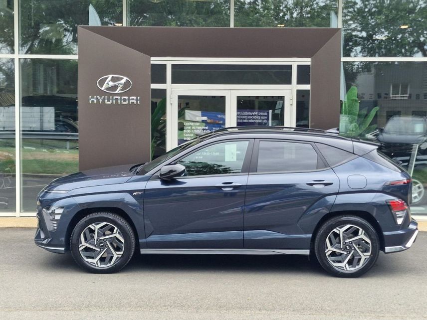 77240 : Hyundai Melun - CAP FOURNIER - HYUNDAI KONA N Line Executive - KONA II - Bleu - Automate sequentiel - Essence / Courant électrique