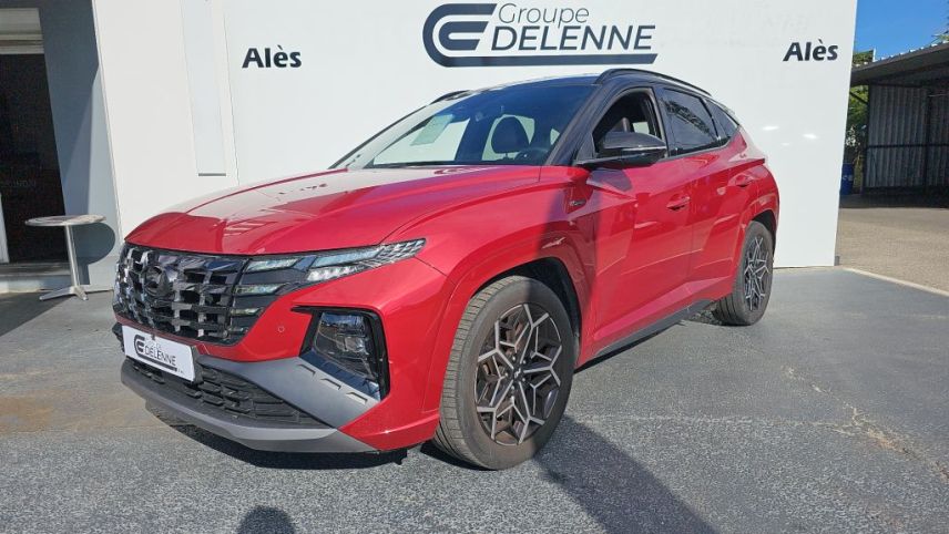30100 : Hyundai Alès - Auto Hall - HYUNDAI TUCSON N Line Executive - TUCSON IV - Rouge - Automate sequentiel - Diesel