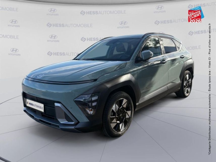 51100 : Hyundai Reims - HESS Automobile - HYUNDAI Kona - Kona - Vert - Traction - Hybride : Essence/Electrique