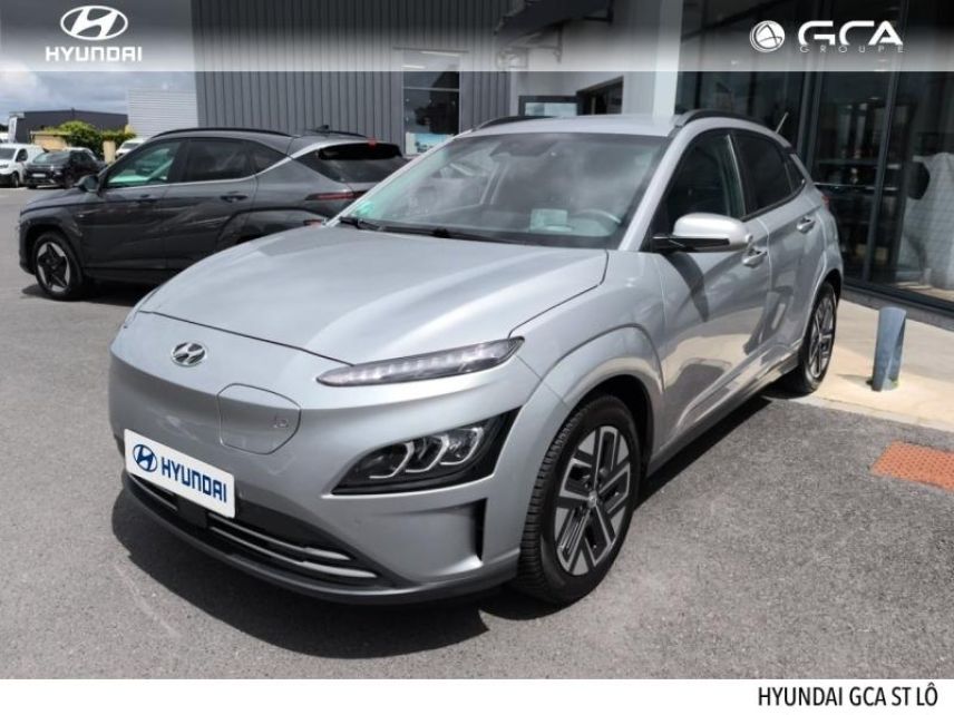 50000 : Hyundai Saint-Lô - GCA - HYUNDAI Kona - Kona - Shimmering Silver Métal - Traction - Electrique