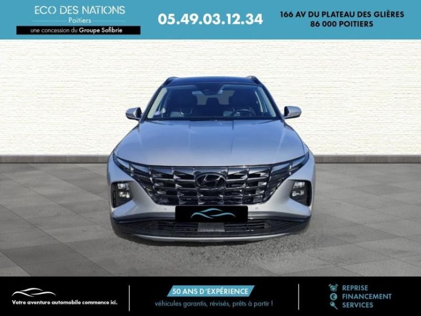 86000 : Hyundai Poitiers - Eco des Nations - HYUNDAI Tucson - Tucson - Shimmering Silver Métal - Transmission intégrale - Hybride rechargeable : Essence/Electrique