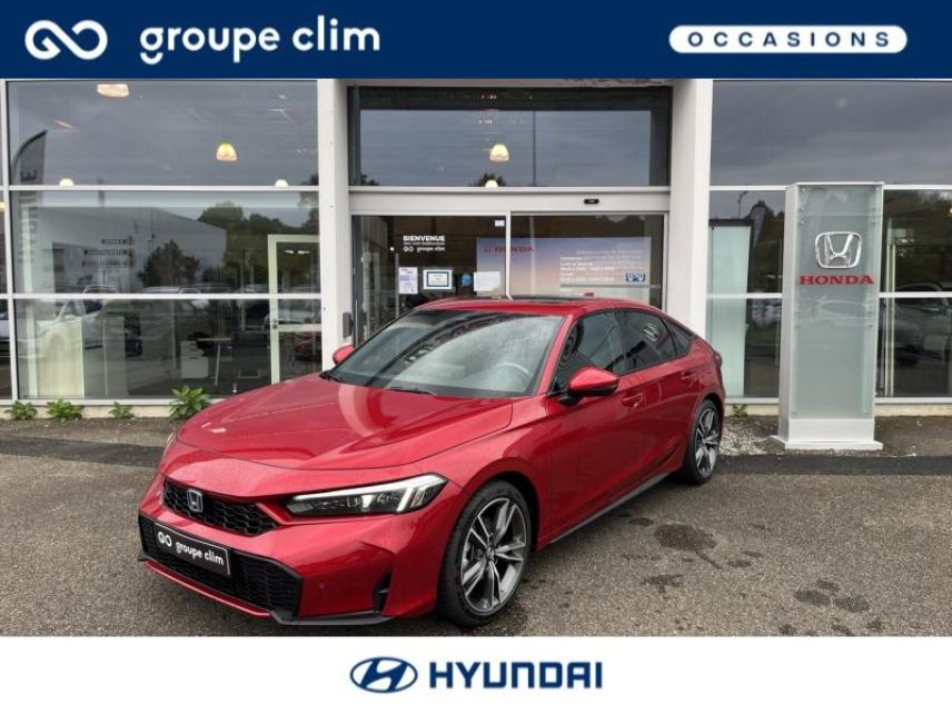 40280 : Hyundai Mont de Marsan i-AUTO - HONDA Civic - Civic - Rouge Cristallin Premium Métallisé - Traction - Hybride : Essence/Electrique
