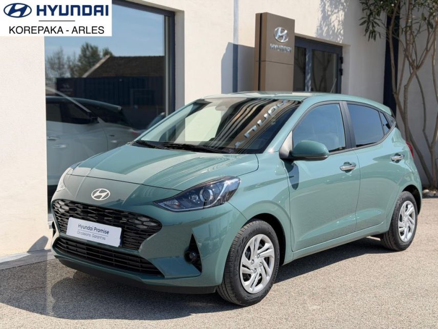 13200 : HYUNDAI Arles - Lexa Automobile - HYUNDAI i10 Creative - i10 III - Mangrove Green - Boîte automatisée - Essence sans plomb
