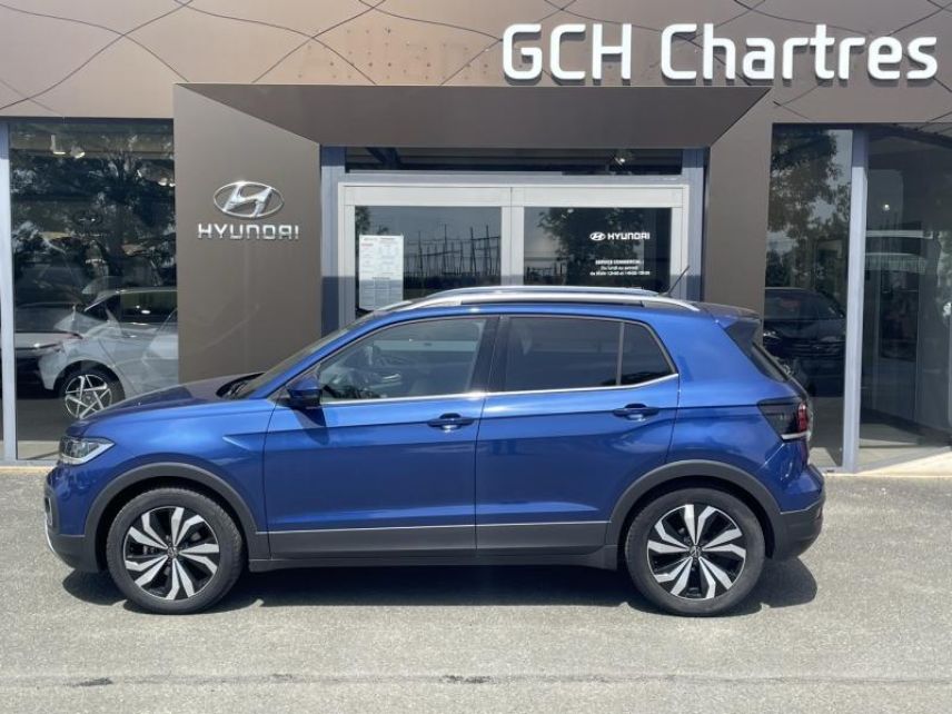 28600 : Hyundai Chartres - GCA - VOLKSWAGEN T-Cross - T-Cross - Bleu Récif métallisée - Traction - Essence