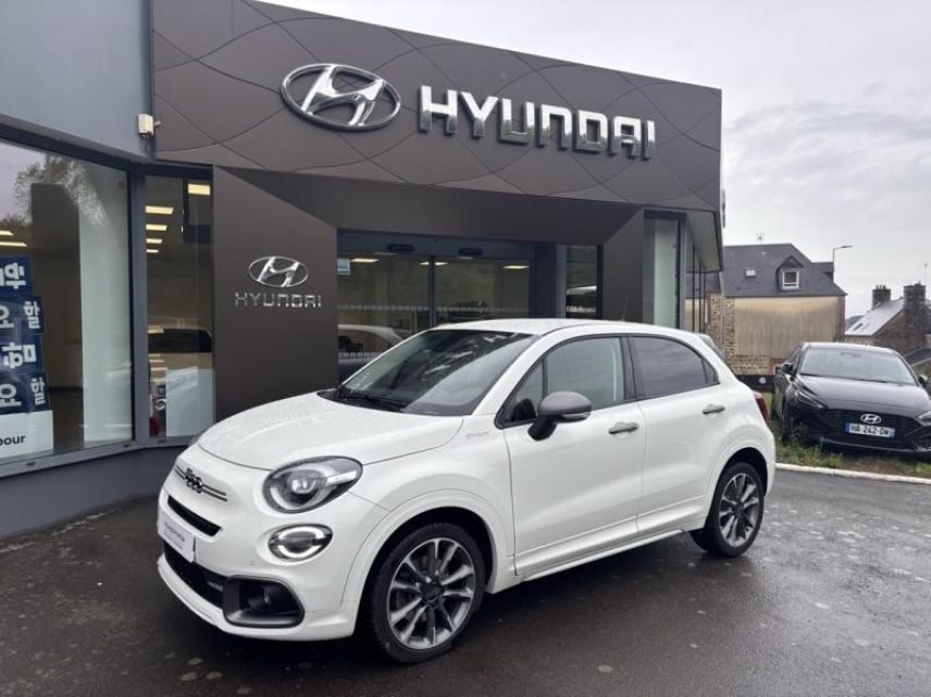 50300 : Hyundai Avranches - GCA - FIAT 500X - 500X - Blanc - Traction - Essence/Micro-Hybride