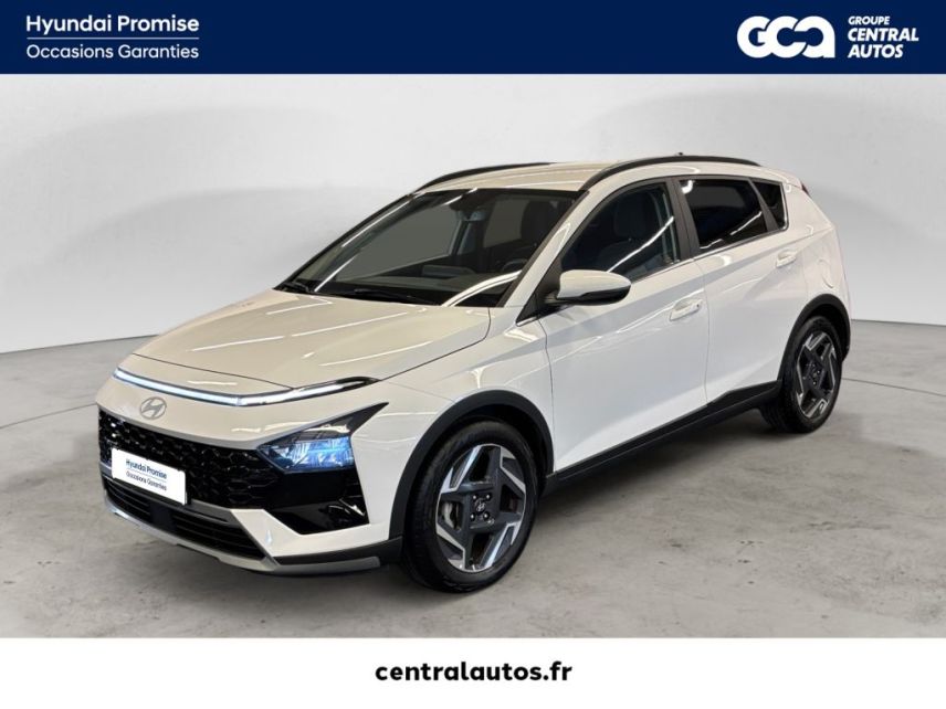 69340 : Hyundai Lyon Ouest - Groupe Central Autos - HYUNDAI BAYON Creative - BAYON - Blanc - Automate sequentiel - Essence sans plomb