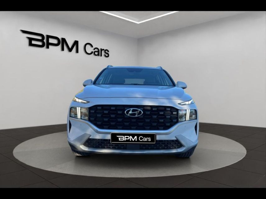 45200 : Hyundai Montargis - BPM Cars - HYUNDAI Santa Fe - Santa Fe - Glacier White Métal - Traction - Hybride : Essence/Electrique