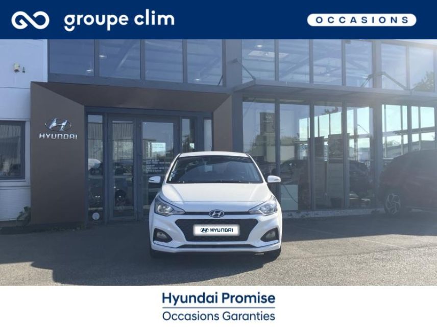 65000 : Hyundai - Groupe Clim - Tarbes - HYUNDAI i20 - i20 - Blanc - Traction - Essence