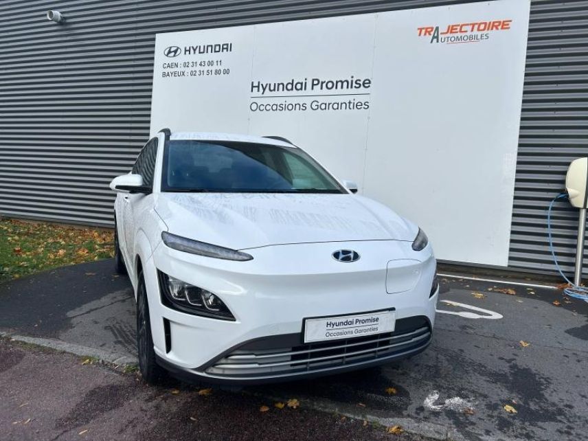 14100 : Hyundai Lisieux - Trajectoire Automobiles - HYUNDAI Kona - Kona - Serenity White Métal - Traction - Electrique