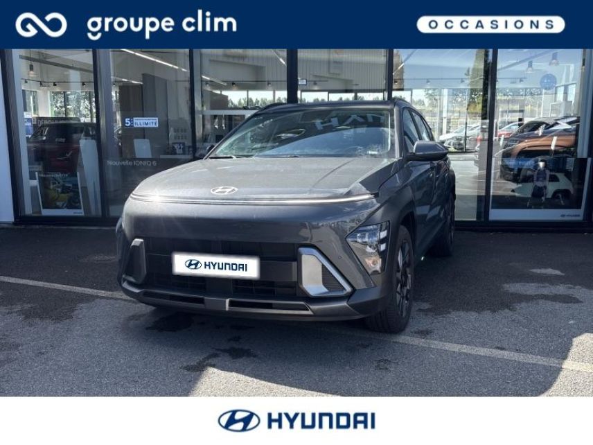 40990 : Hyundai - Groupe Clim - Dax - HYUNDAI Kona - Kona - Ecotronic Gray perlé métallisé - Traction - Hybride : Essence/Electrique