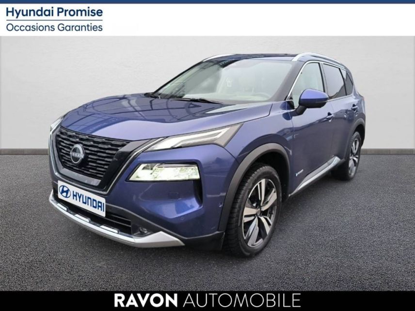 42100 : Hyundai Saint-Etienne - Ravon Automobile - NISSAN X-TRAIL Tekna - X-TRAIL IV - Bleu - Automate à fonct. Continu - Essence / Courant électrique