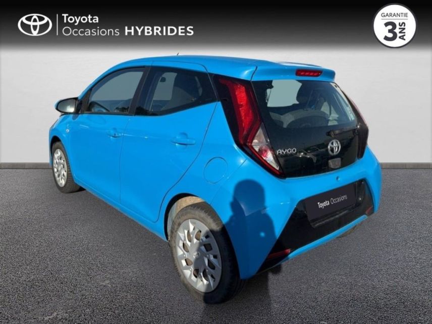 50000 : Hyundai Saint-Lô - GCA - TOYOTA Aygo - Aygo - Bleu Cyan - Traction - Essence