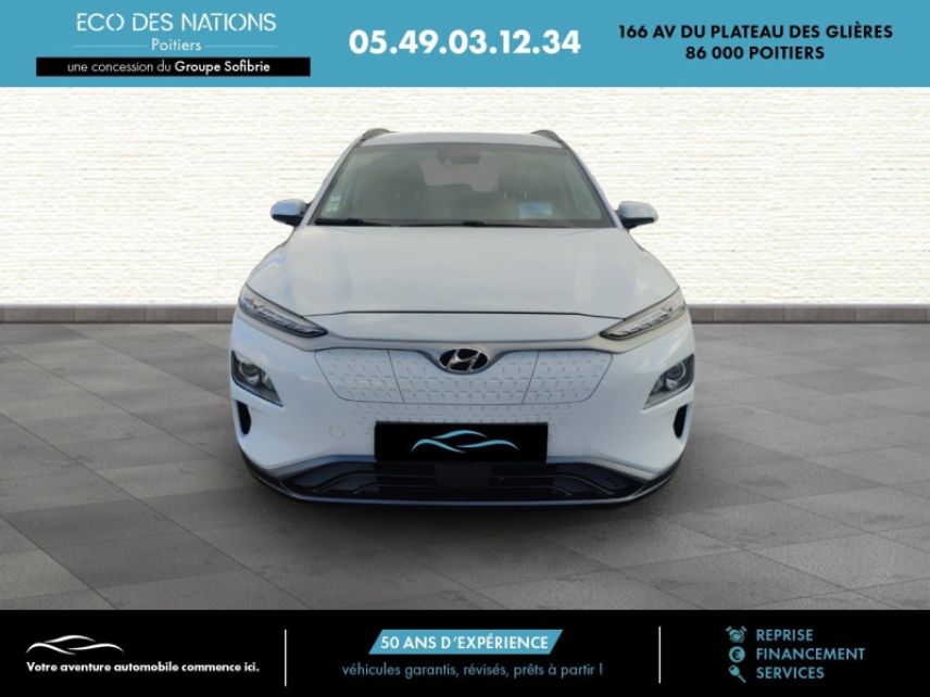 86000 : Hyundai Poitiers - Eco des Nations - HYUNDAI Kona - Kona - Chalk White Métal - Traction - Electrique