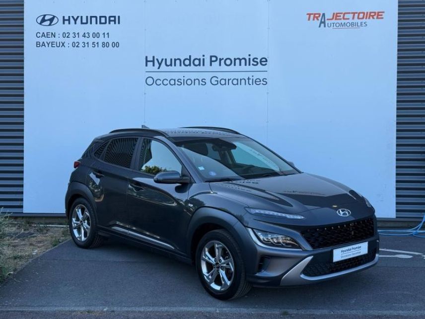 14100 : Hyundai Lisieux - Trajectoire Automobiles - HYUNDAI Kona - Kona - Dark Knight Métal - Traction - Essence/Micro-Hybride
