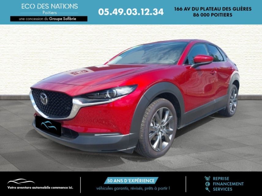 86000 : Hyundai Poitiers - Eco des Nations - MAZDA CX-30 - CX-30 - Soul Red Crystal Métallisé - Traction - Essence/Micro-Hybride