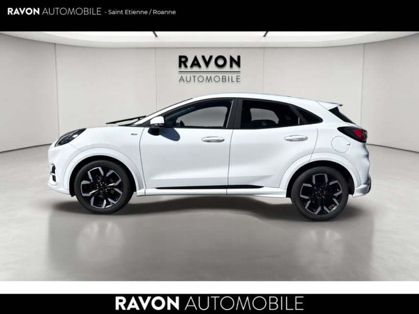 42100 : Hyundai Saint-Etienne - Ravon Automobile - FORD PUMA ST-Line X - PUMA II - Blanc - Boîte manuelle - Essence sans plomb