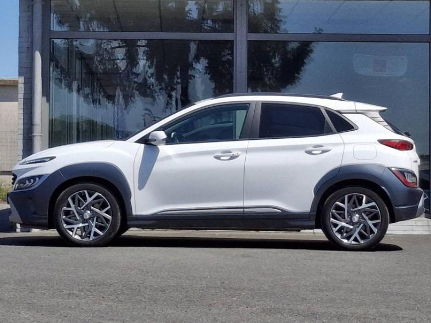 57200 : Hyundai Sarreguemines - Theobald Automobiles - HYUNDAI Kona - Kona - Atlas White - Traction - Hybride : Essence/Electrique