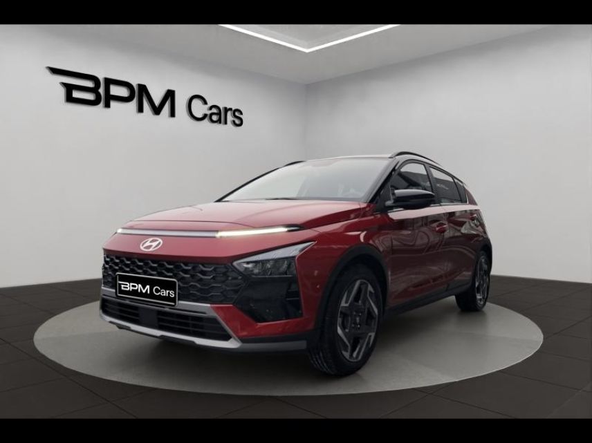 36000 : Hyundai Châteauroux - BPM Cars - HYUNDAI Bayon - Bayon - Dragon Red Métal/Toit+rétros Black - Traction - Essence