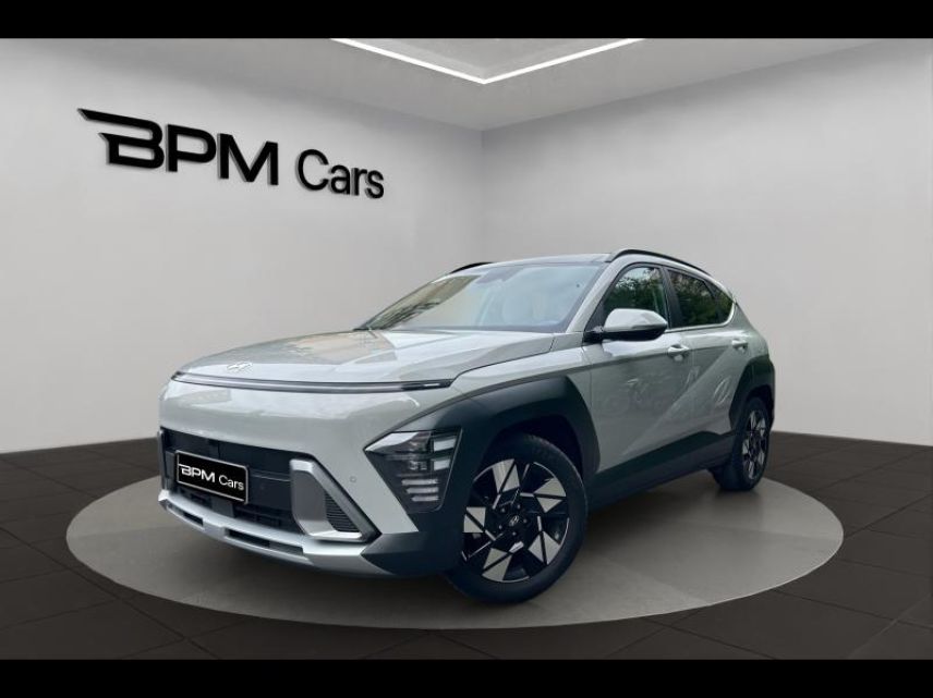 92250 : Hyundai La Garenne-Colombes - BPM Cars - HYUNDAI Kona - Kona - Cyber Gray métallisé - Traction - Hybride : Essence/Electrique
