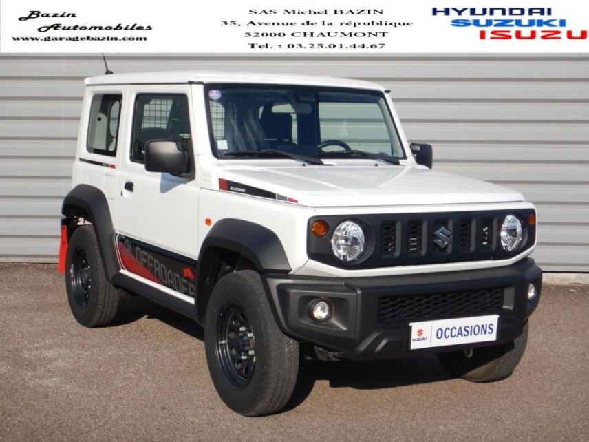52000 : Hyundai Chaumont - Garage Michel Bazin - SUZUKI Jimny - Jimny - White - Transmission intégrale - Essence