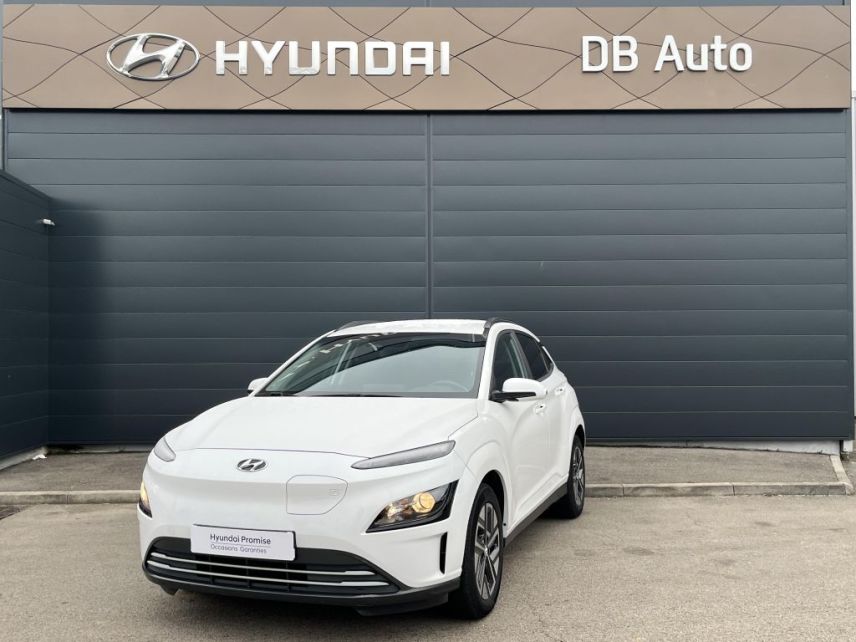 21300 : Hyundai Dijon - Privilège Automobiles - HYUNDAI KONA ELECTRIC Intuitive - KONA ELECTRIC (12/2020-08/2023) - BLANC - Automate à fonct. Continu - Courant électrique