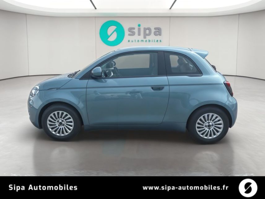 33140 : Hyundai Bordeaux Sud Villenave d'Ornon - Sipa Automobiles - FIAT 500e BERLINE MY22 SERIE 1 STEP 1 Action Plus - 500 III ELECTRIQUE - Bleu - Automate à fonct. Continu - Courant électrique